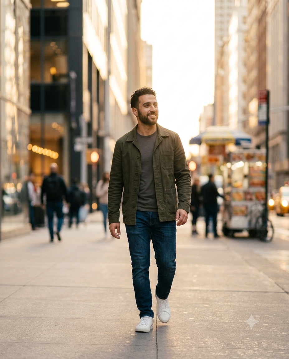 Referência Casual - Casual Masculino – Estilo Urbano